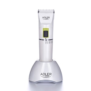 Adler AD 2827 Hair Clipper, Black, White, 4 Lit