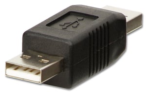 Lindy 71229 przejściówka do kabli USB A Czarny
