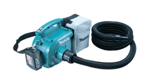 Makita DVC350Z Staubsauger Schwarz, Blau, Grau