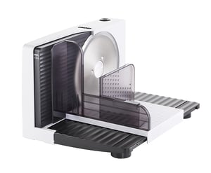 Unold 78860 Slicer, 100 W, Black, White, Plastic, Stainless Steel