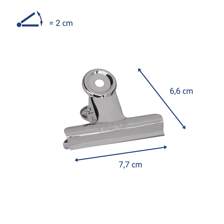 MAUL 2177096 spinacz Metal 5 szt.