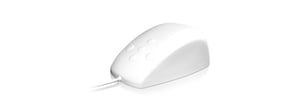 KeySonic KSM-3020M-W mus Kontor Tvåhandsanvändning USB Typ A