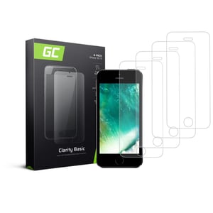 Green Cell Clarity Przezroczysta ochrona ekranu Apple 4 szt.