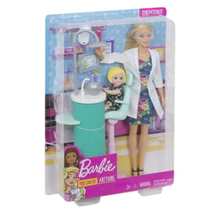 Barbie Dentist Doll & Playset