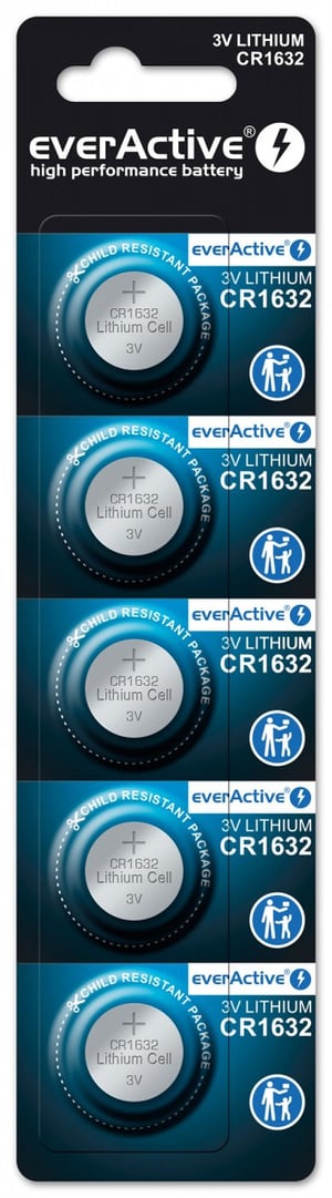 Everactive CR16325BL bateria do użytku domowego Jednorazowa bateria CR1632 Lit