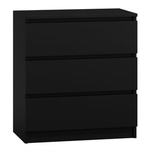 Topeshop M3 SVART byrå