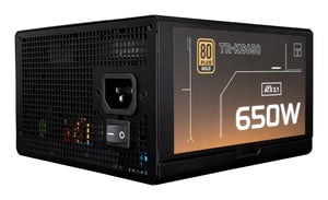 Thermalright KG-650 moduł zasilaczy 650 W 20+4 pin ATX ATX Czarny
