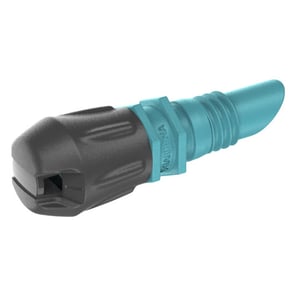 Gardena 13319-20 Drip Irrigator, Blue, Black, In-Line Installation