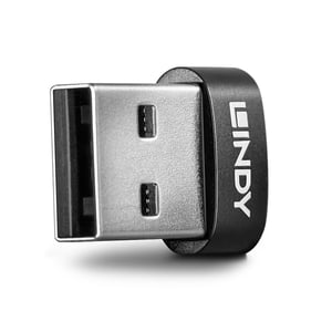 Lindy 41884 przejściówka do kabli USB Type-A USB Type-C Czarny