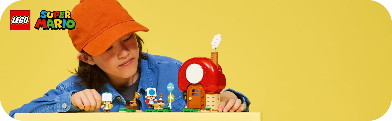 LEGO Super Mario Toad i domówka