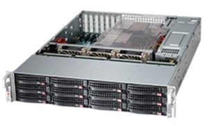 Supermicro SC826BE1C4-R1K23LPB Rack Czarny 1200 W