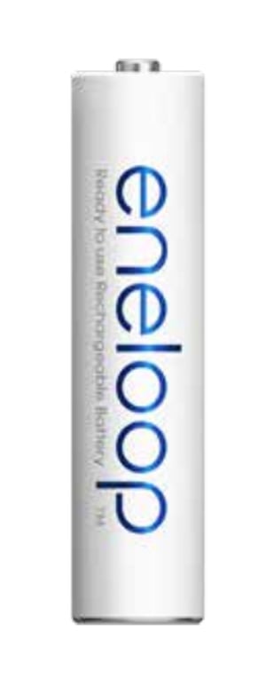 Sanyo BK-4MCDE/2BE batteri för hemmabruk Uppladdningsbart AAA-batteri