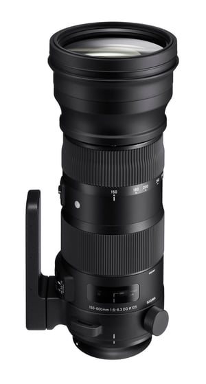 Sigma 150-600mm F5-6.3 S DG OS HSM SLR Teleobiektyw Czarny