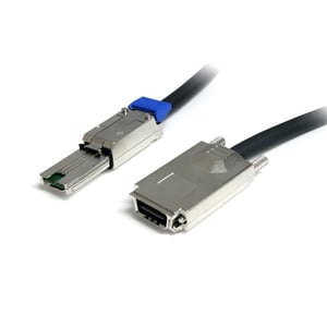 StarTech ISAS88702 SAS-kabel 2 m 6 Gbit/s Svart