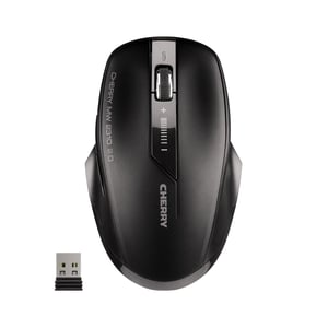 CHERRY MW 2310 2.0 mus, tvåhandsmodell, RF-trådlös, optisk, 2400 DPI