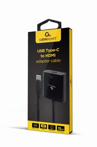 Gembird A-CM-HDMIF-04 External USB Graphics Card, Black