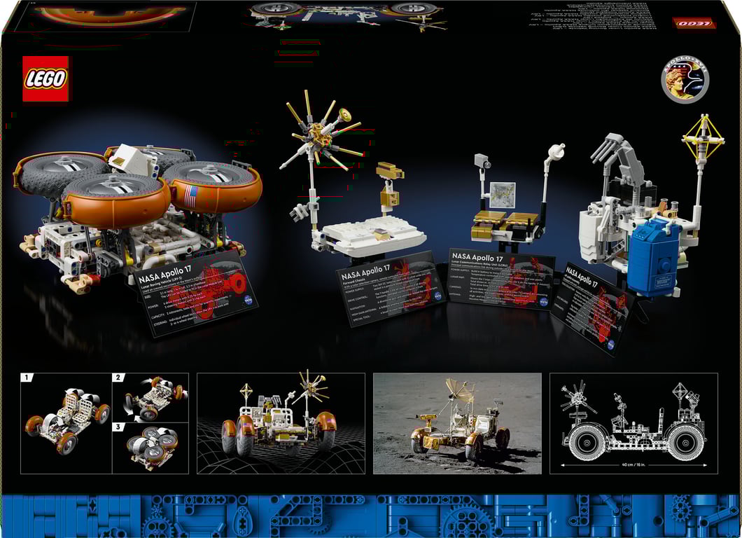 фото Блоковий конструктор LEGO Місячний автомобіль NASA Apollo (42182)