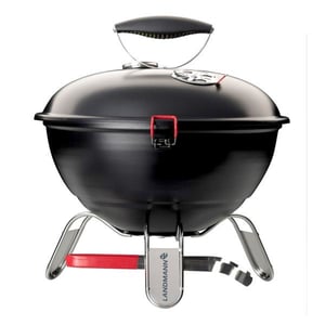 LANDMANN 31382 grill Grill Vattenkokare Träkol (bränsle) Svart