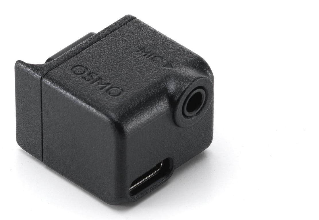 DJI Osmo Action 3.5mm Audio Adapter Adapter mikrofonu kamery