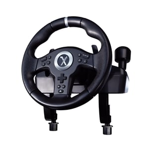 Lexip XDRIVE-350 Schwarz Lenkrad + Pedale + Schalthebel Analog/Digital Nintendo Switch, Nintendo Switch 2, PlayStation 4, PlayStation 5, PlayStation 3, Xbox Series X, Xbox Series S, Xbox One, PC