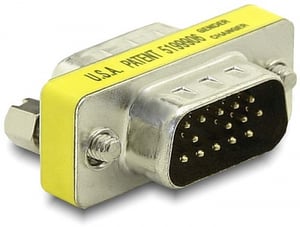 DeLOCK 65010 VGA-Kabeladapter, silberfarben
