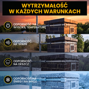 Extralink Uchwyt kominowy taśma 7m
