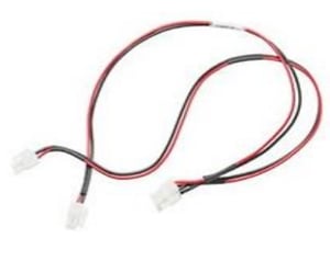 Zebra CBL-DC-393A1-02 Power Cable, Black, Red, 1 m