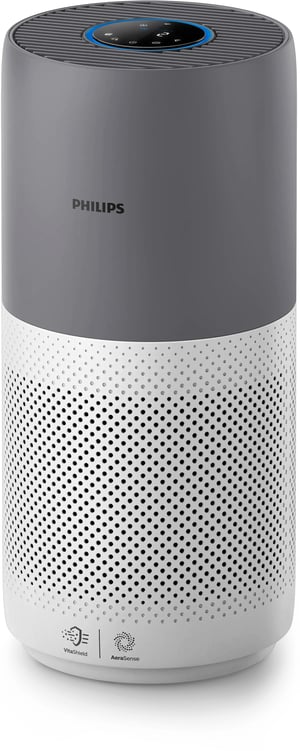 Philips 2000 series AC2936/13 oczyszczacz powietrza 98 m² 70 dB 46 W Biały, Szary