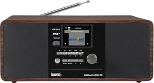 Imperial DABMAN i200 CD Cyfrowy 20 W DAB+, FM, UKW Orzech włoski Odtwarzacz mp3
