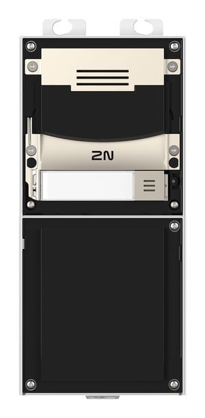2N 9155211 system audio interkomowy Czarny, Srebrny