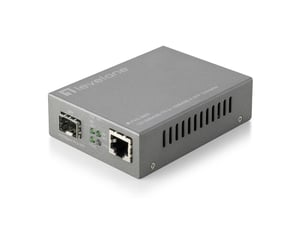 LevelOne FVS-3800 100 Mbit/s Network Converter, Gray