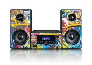 Lenco MC-020 System mini domowego audio 10 W Wielobarwny