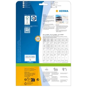 HERMA 4502 etykiety adresowe Biały