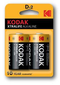 Kodak KDXLR20PB2 Engångsbatteri D, alkaliskt