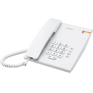 Alcatel Temporis 180 DECT-Telefon Name und Identifizierung des Anrufers Weiß