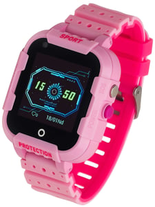 Garett Electronics Kids 4G 3.56 cm (1.4") LCD Digital 240 x 240 px Touchscreen Pink Wi-Fi GPS