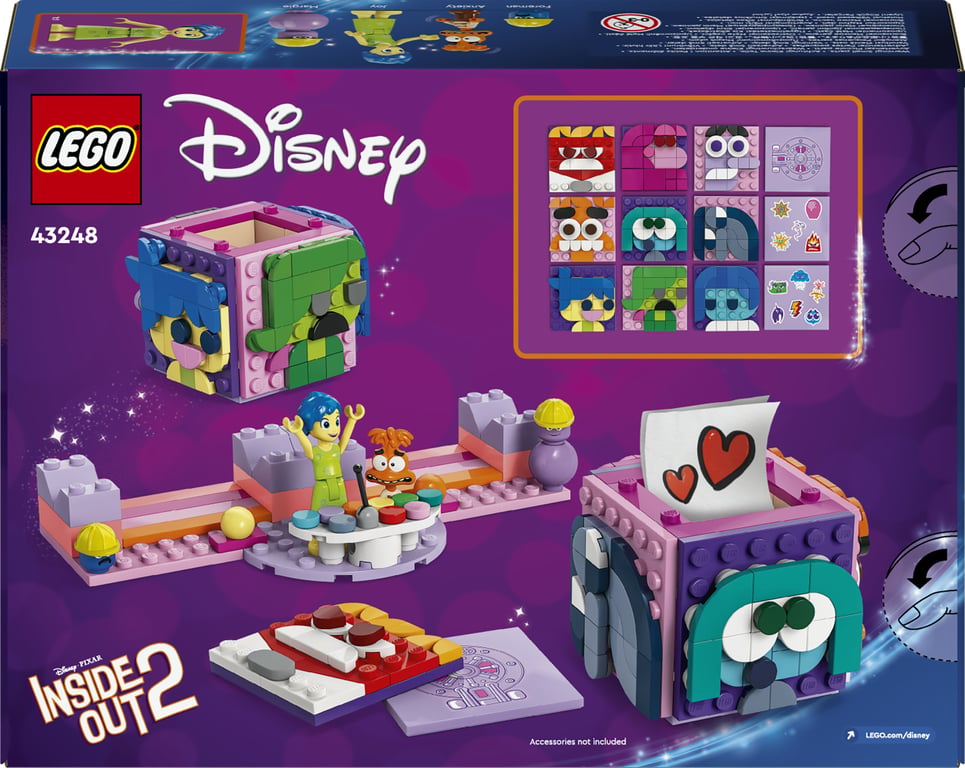 LEGO Disney W głowie się nie mieści 2 — kostki z emocjami