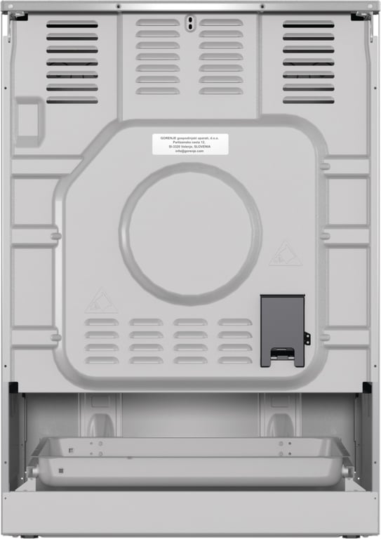 Gorenje GEIT6C60XPG Kuchenka wolnostojąca Prąd elektryczny Płyta indukcyjna strefowa Stal nierdzewna