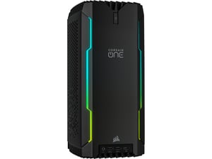 Corsair One i300 Intel® Core™ i9 i9-12900K 64 GB DDR5-SDRAM 2 TB SSD NVIDIA GeForce RTX 3080 Ti Windows 11 Pro Smal PC PC Svart