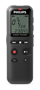 Philips DVT1150 Diktiergerät Interner Speicher Schwarz