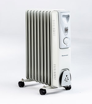 Ravanson OH-09 grzejnik Wewnętrzna Szary 2000 W Podgrzewacz elektryczny pomieszczeń na olej