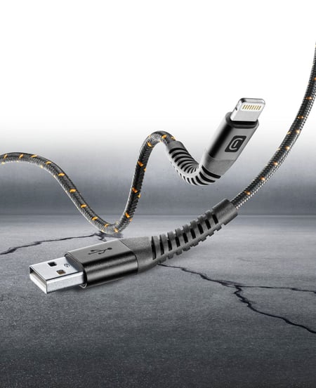 Cellularline 8018080312397 1,2 m Czarny