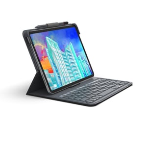 ZAGG Messenger Folio 2 QWERTZ Deutsch Bluetooth Dunkelgrau