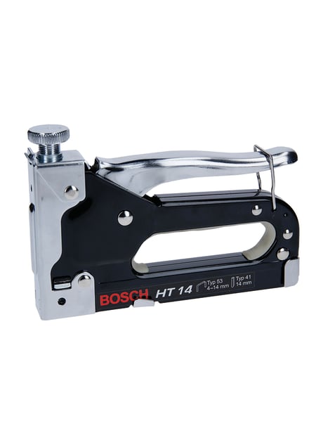 Bosch 0 603 038 001 pistolet na zszywki Czarny, Stal nierdzewna