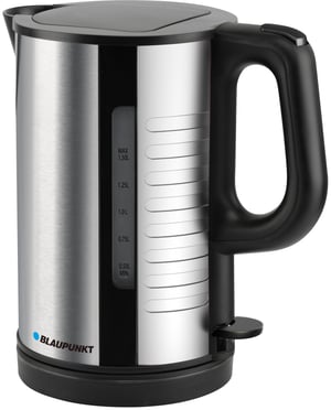 Blaupunkt EKS-801SS Wasserkocher 1,5 l, 2200 W, schwarz, Edelstahl