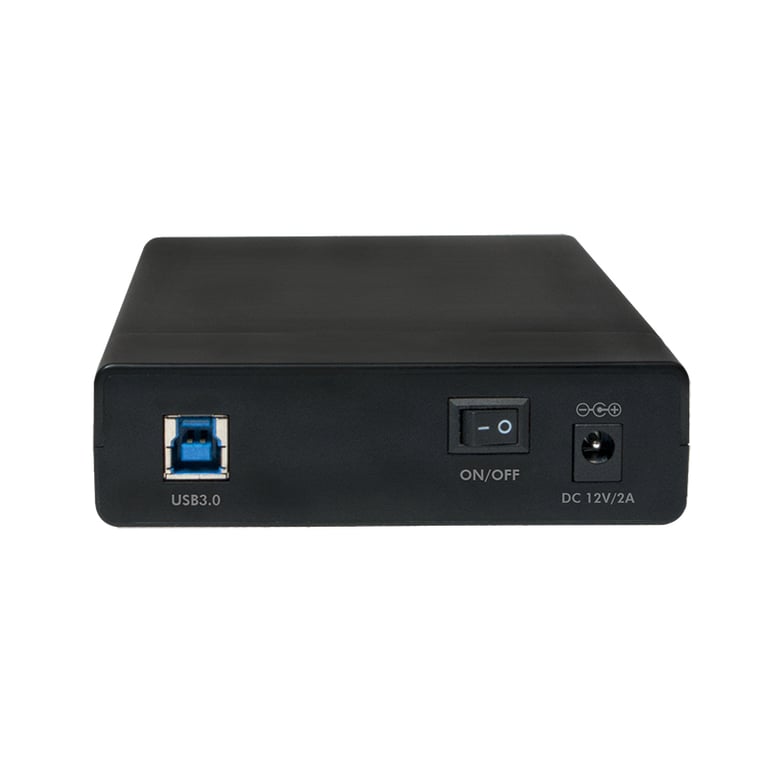 LogiLink UA0276 obudowa do dysków twardych Obudowa HDD Czarny 3.5"