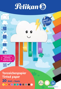 Pelikan 101585 construction paper/cardstock, 120 g/m², 20 sheets