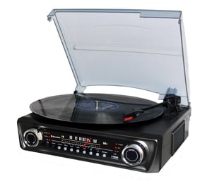 Roadstar TTR-9645EBT obrotowy talerz gramofonu Czarny Automatyczny