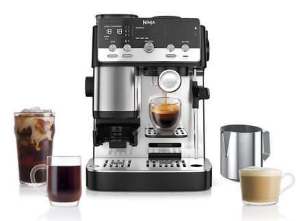 Ninja Luxe Café MINI Półautomatyczny Ekspres do espresso 1,3 l