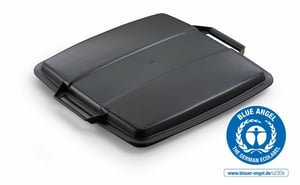 Durable 1800506221 Trash Can Lid, Black